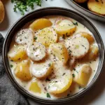 Creamy Garlic Sauce Potatoes