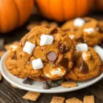 Pumpkin S’mores Cookies