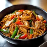 Delicious Chicken Lo Mein