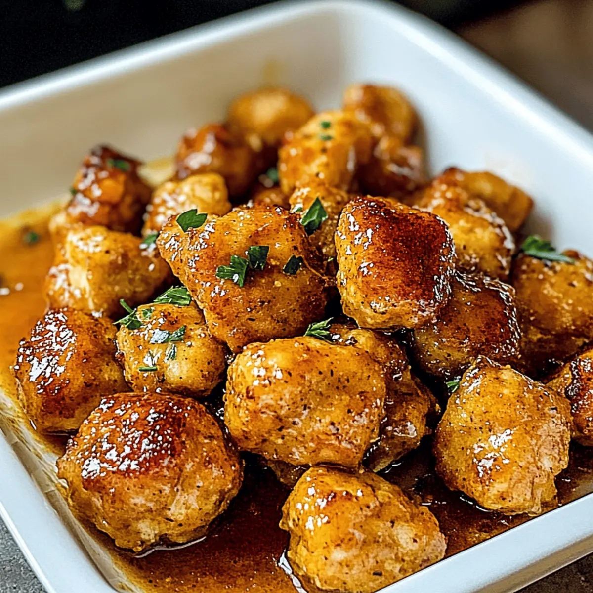 Cowboy Butter Chicken Bites