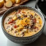 Easy Cheeseburger Soup