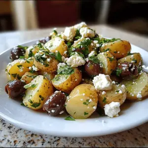 Amazing Mediterranean Potato Salad