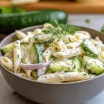 Cucumber Pasta Salad