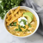 Green Chile Chicken Enchilada Soup