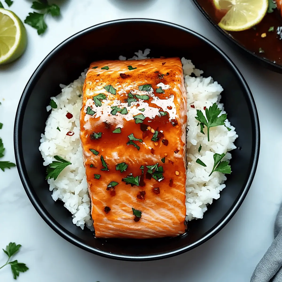 Hot Honey Salmon
