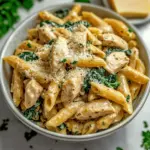 Garlic Parmesan Chicken Pasta