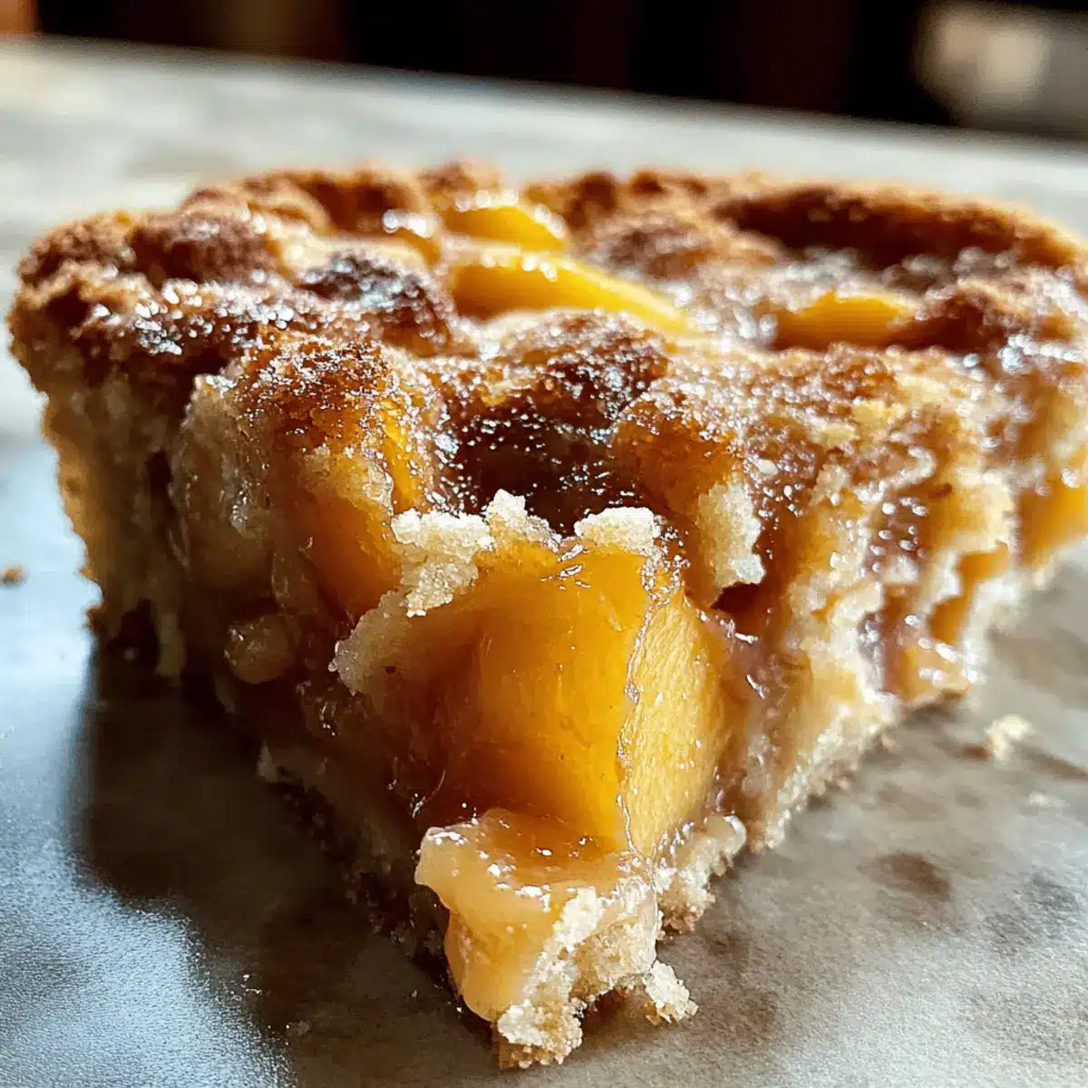 Divine Brown Butter Peach Cobbler