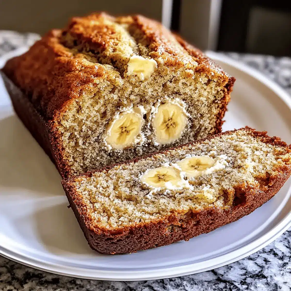 Cottage Cheese Banana Bread