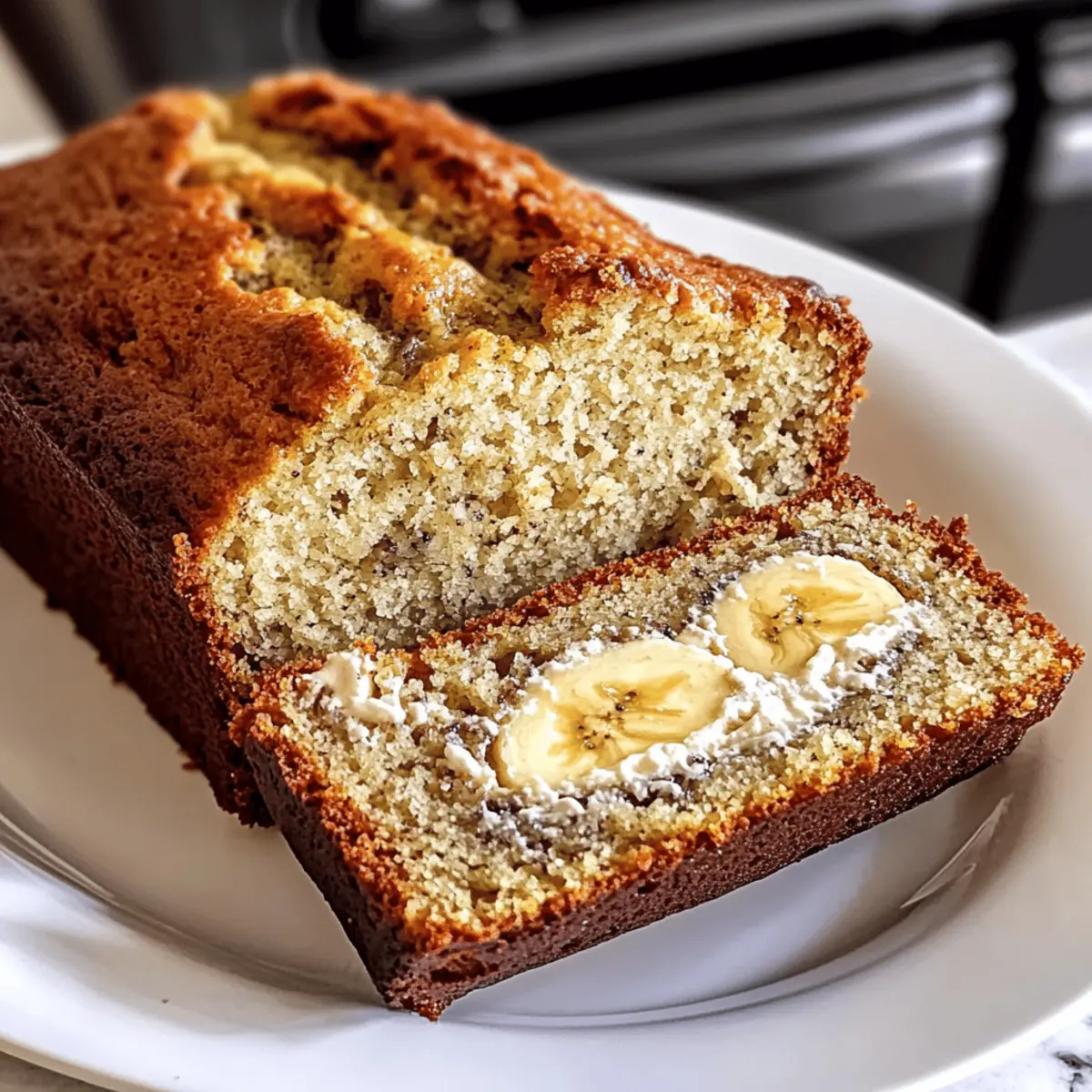 Cottage Cheese Banana Bread