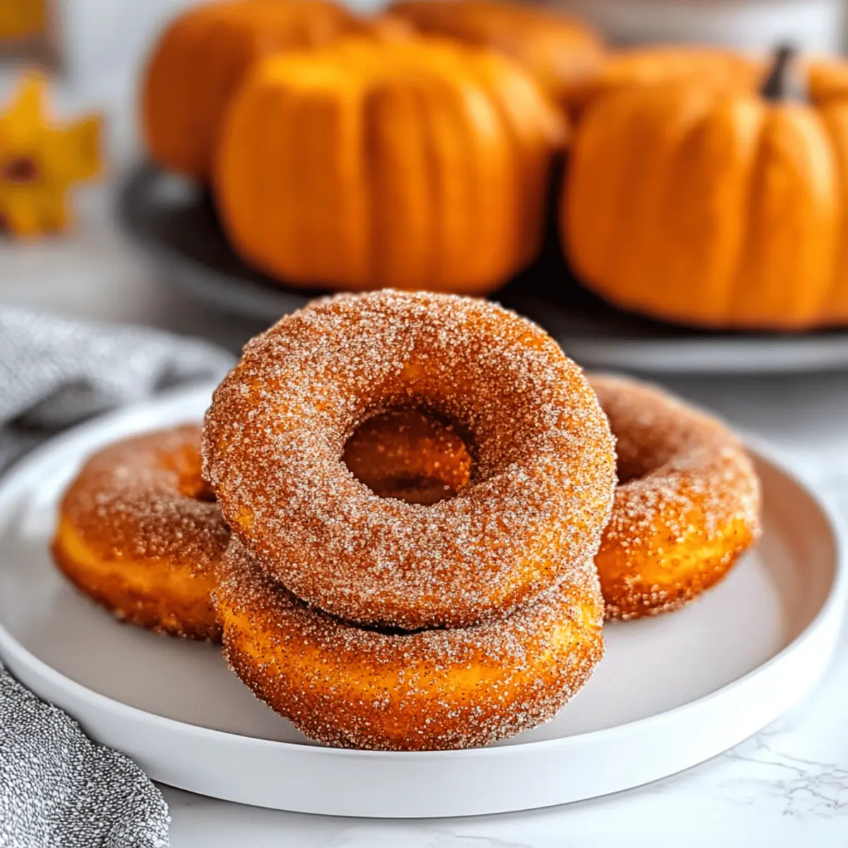 Easy Baked Pumpkin Donuts