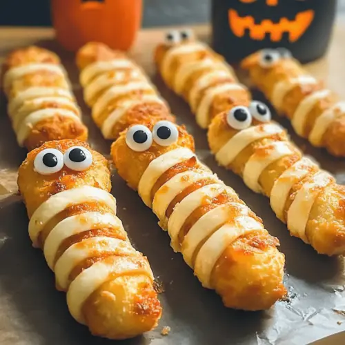 Mummy Mozzarella Sticks