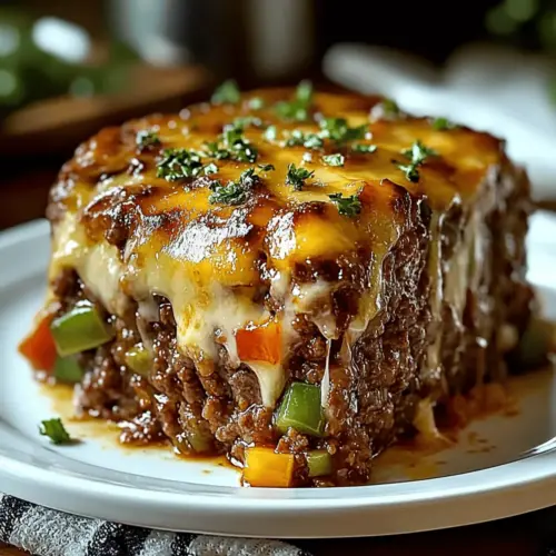 Philly Cheesesteak Meatloaf