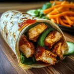 Sweet Chili Chicken Wraps