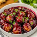 Quick Cranberry Meatballs