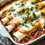 Easy Ground Beef Enchiladas