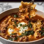 One Pot Lasagna Soup