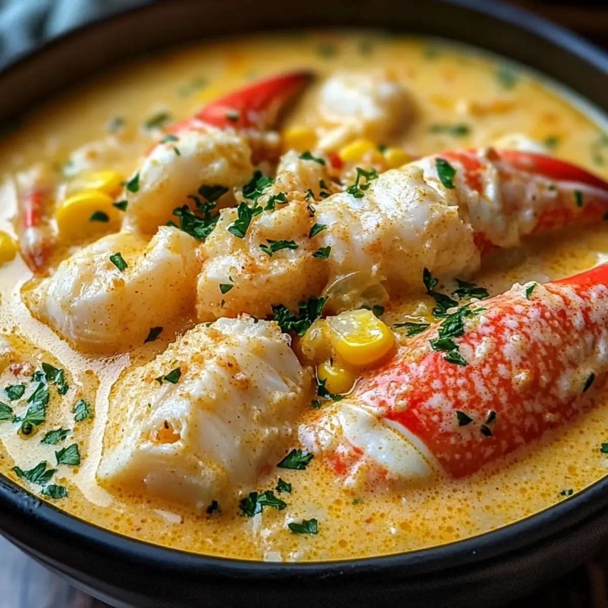 Bobby Flay’s Crab & Corn Chowder