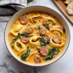 Butternut Squash & Sausage Tortellini Soup