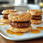 Hot Honey Chicken Biscuits