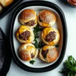 Irresistible Garlic Parmesan Cheeseburger Bombs