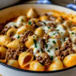 Creamy Beef and Shells