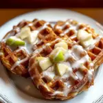 Apple Fritter Waffle Donuts