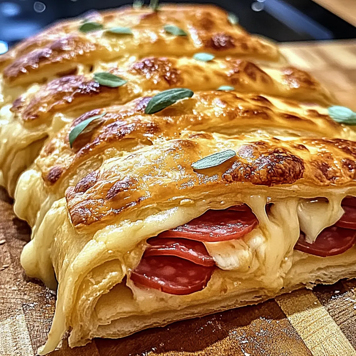 Italian Crescent Roll Sandwich Bake