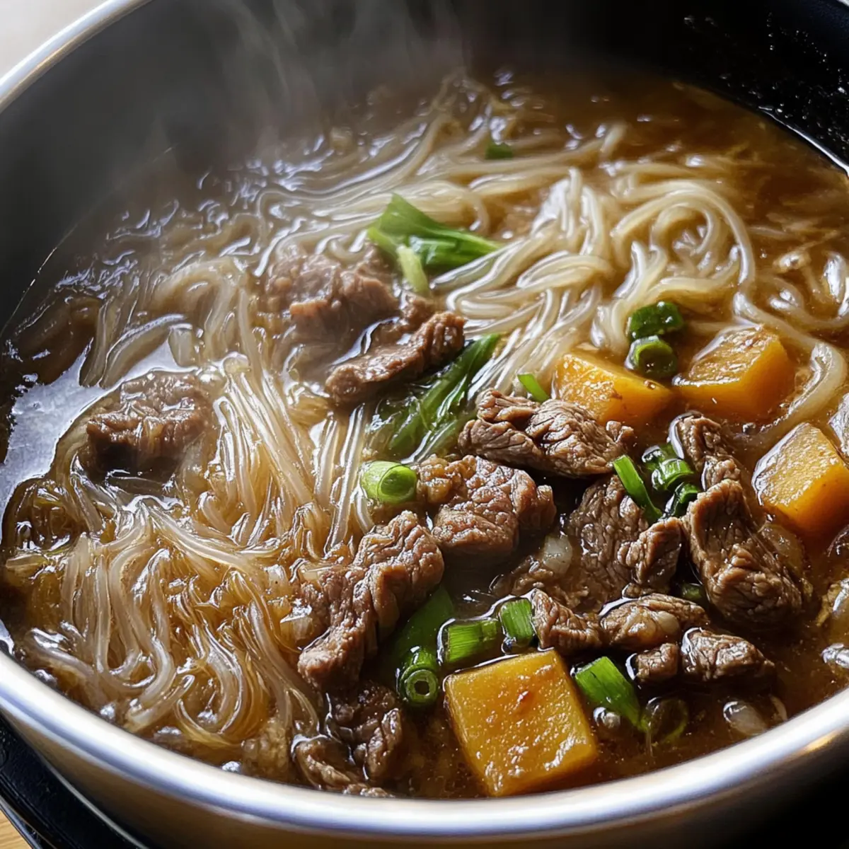 Korean Beef Bulgogi Stew