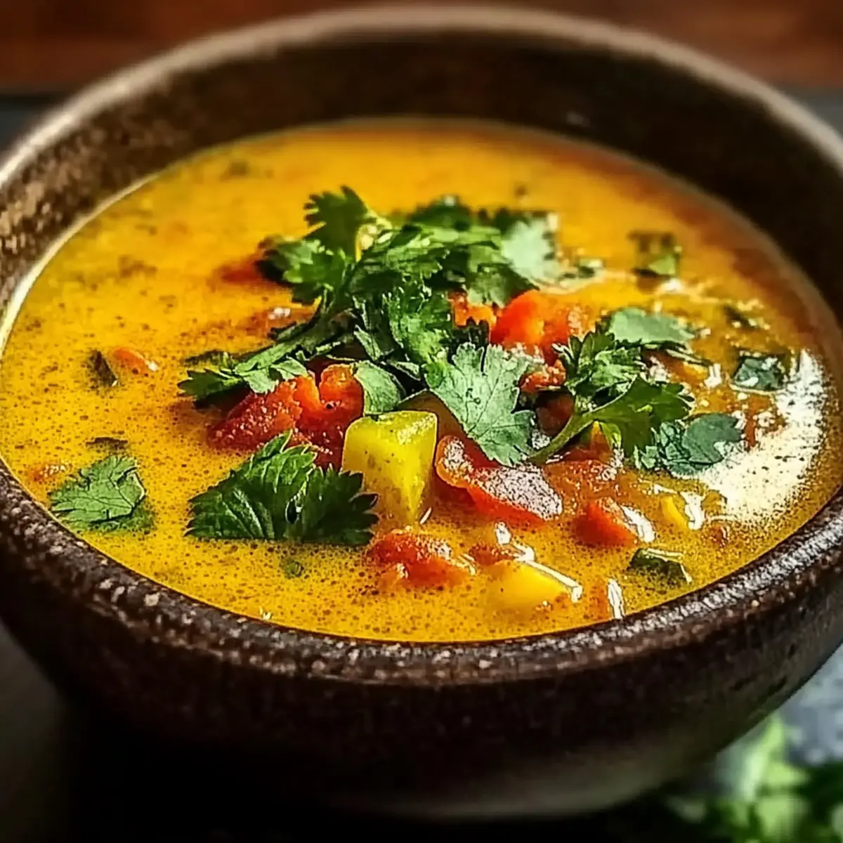 Spicy Indian Mulligatawny Soup