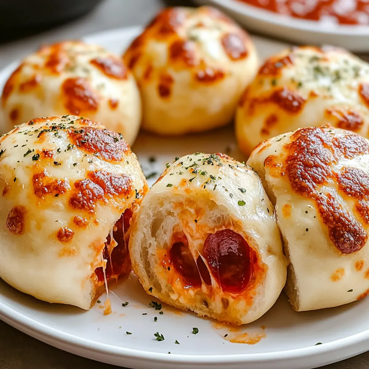 Sourdough Pizza Bombs