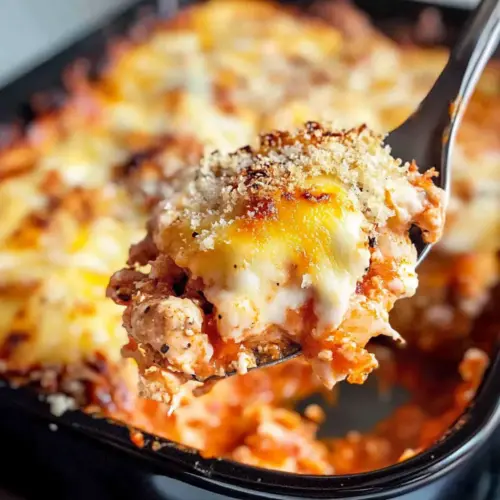 Keto Chicken Parmesan Casserole