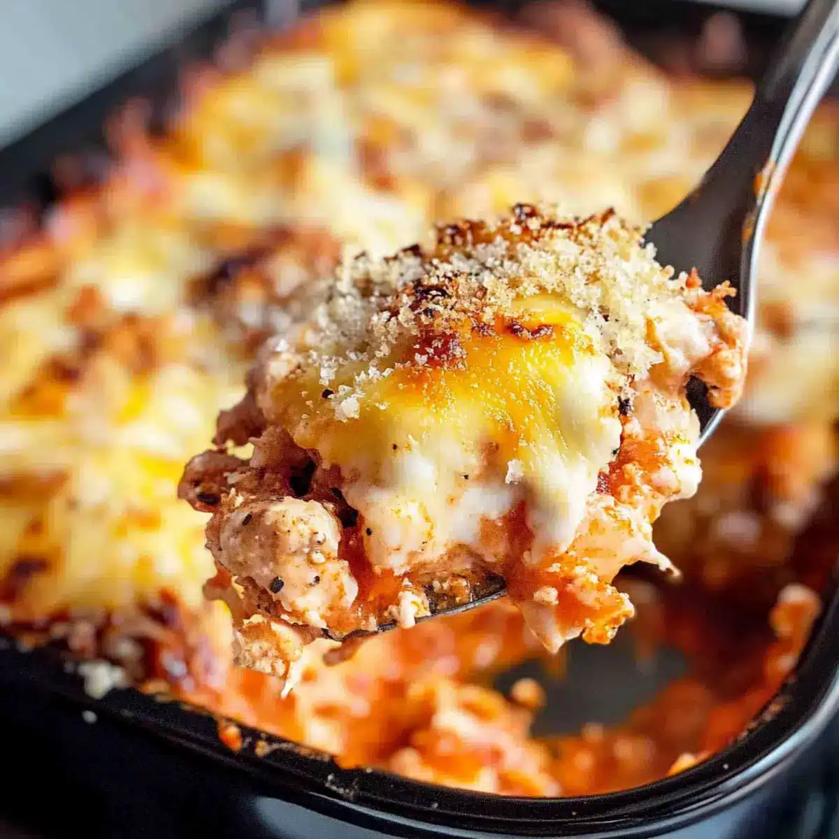 Keto Chicken Parmesan Casserole