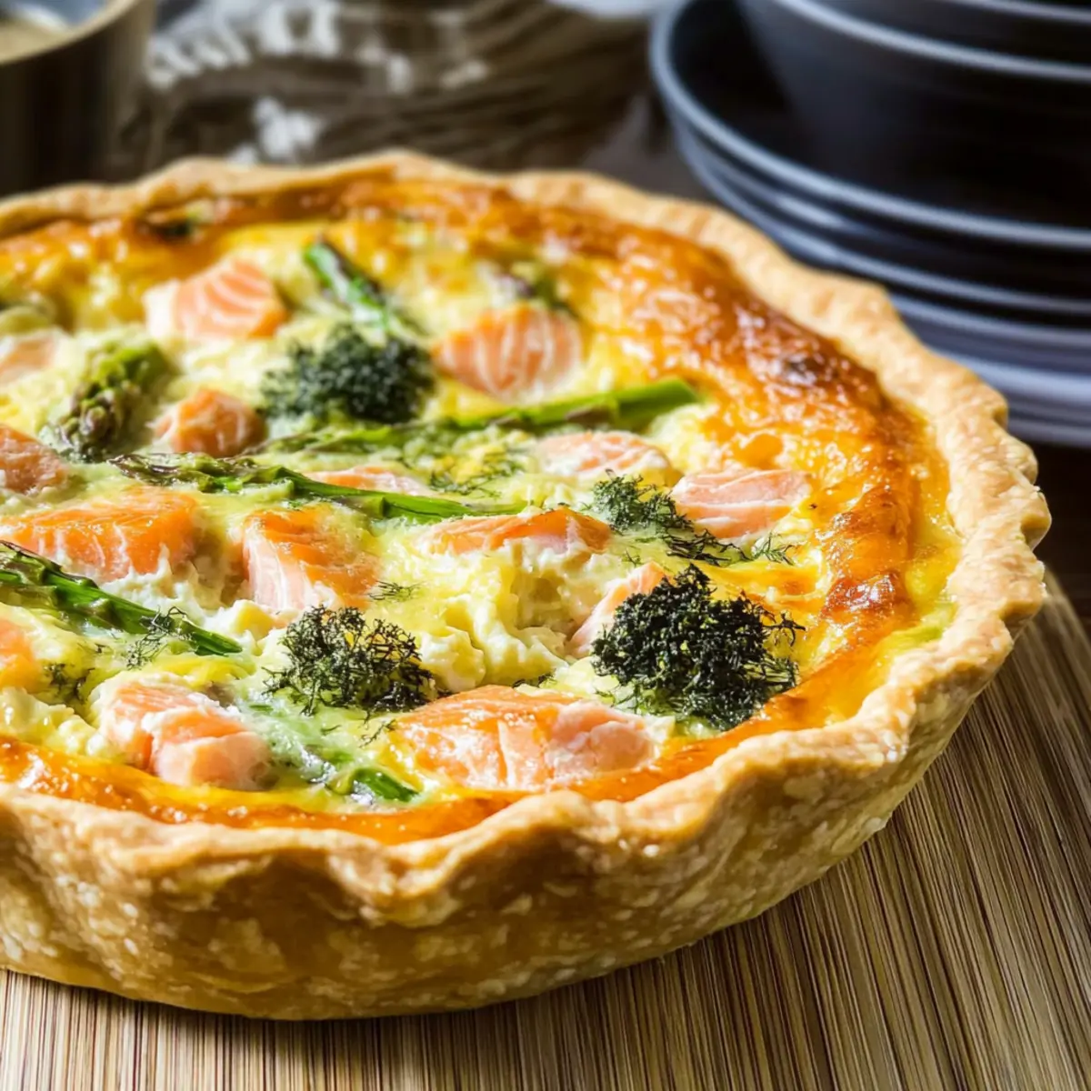 Jamie Oliver Salmon Quiche