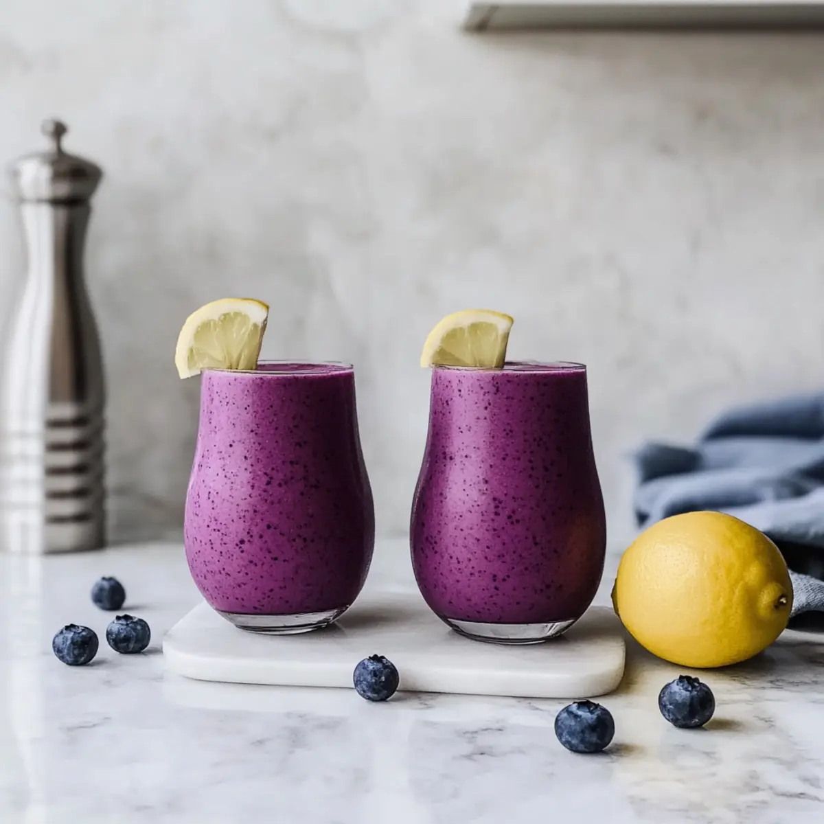 Blueberry Avocado Smoothie