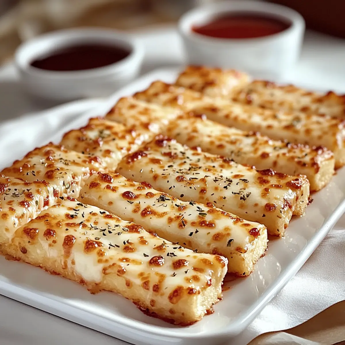 Homemade Pizza Hut Cheese Sticks