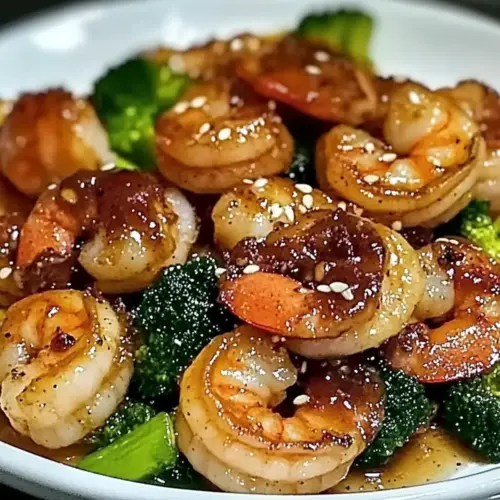 High-Protein Honey Garlic Shrimp