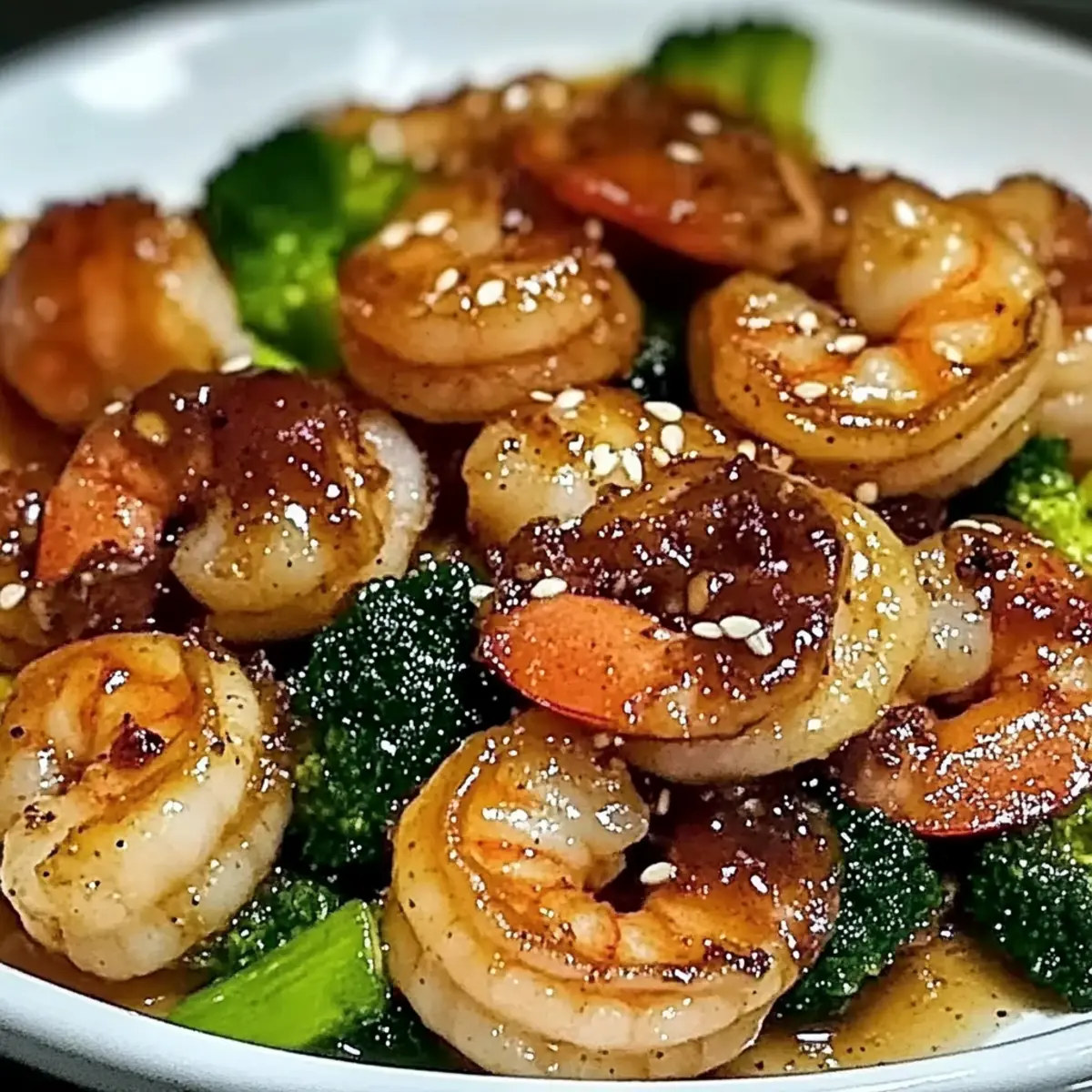 High-Protein Honey Garlic Shrimp