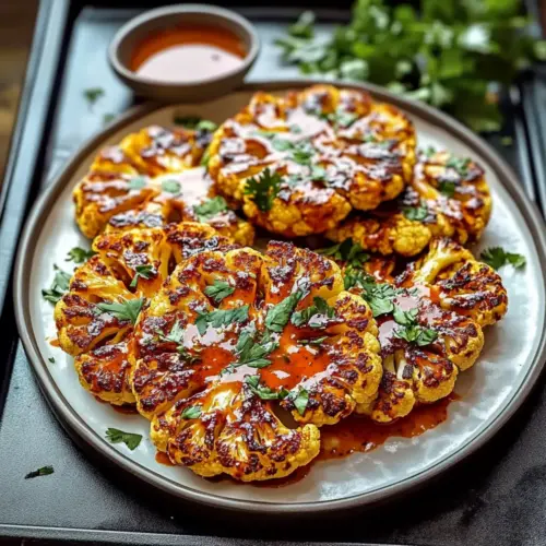 Buffalo Cauliflower Steak Recipe