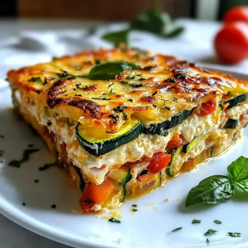 Cottage Cheese and Veggie Bake