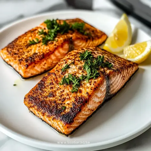Air Fryer Salmon