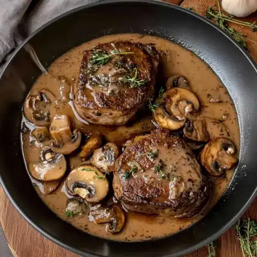 Creamy Steak Marsala