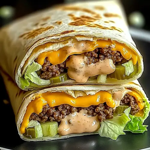 Big Mac Wraps Recipe