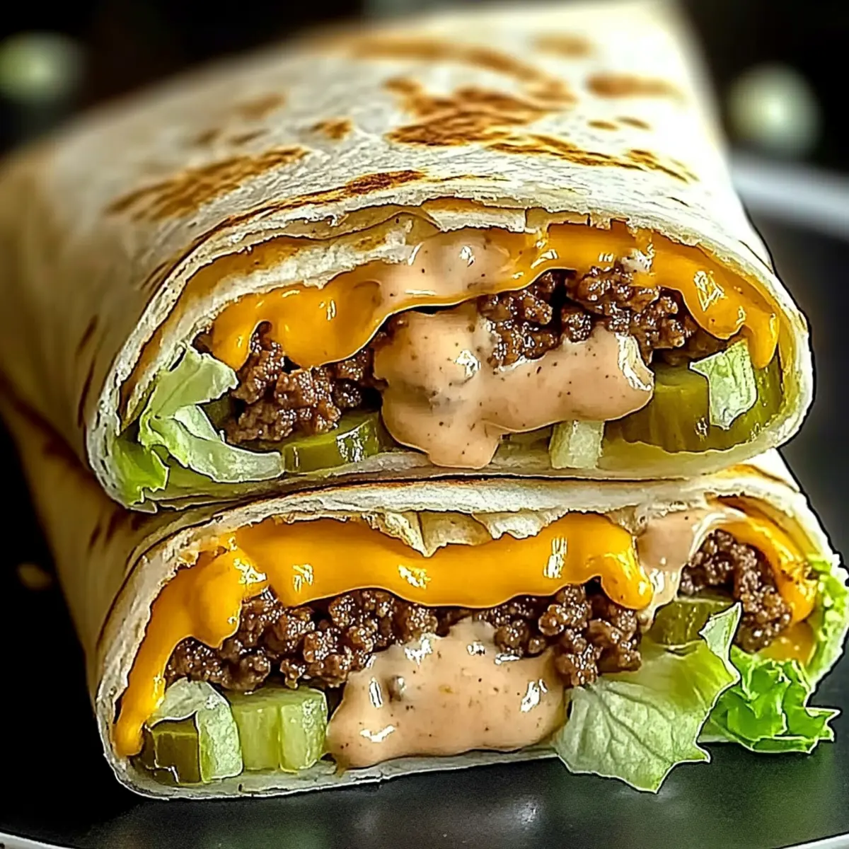 Big Mac Wraps Recipe